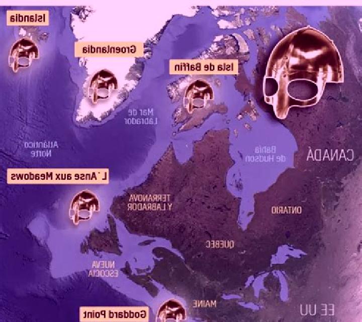 Mapa de los Vikingos slot game