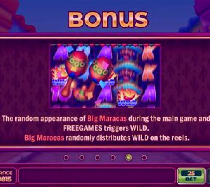 Maraca Mania slot