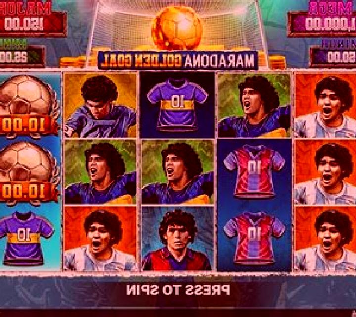 Maradona Golden Goal slot