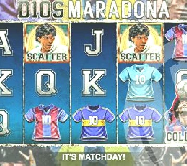 Maradona Run slot game