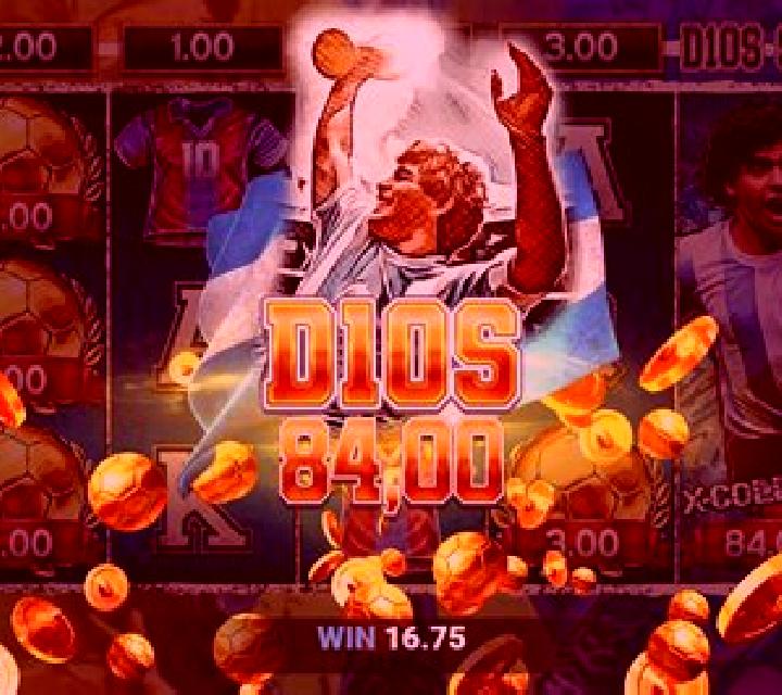 Maradona Run slot machine