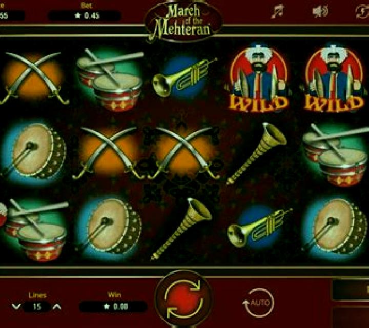 March of the Mehteran slot machine