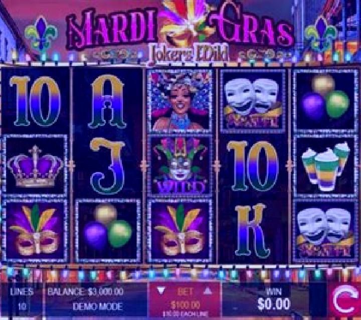 Mardi Gras Reels slot game
