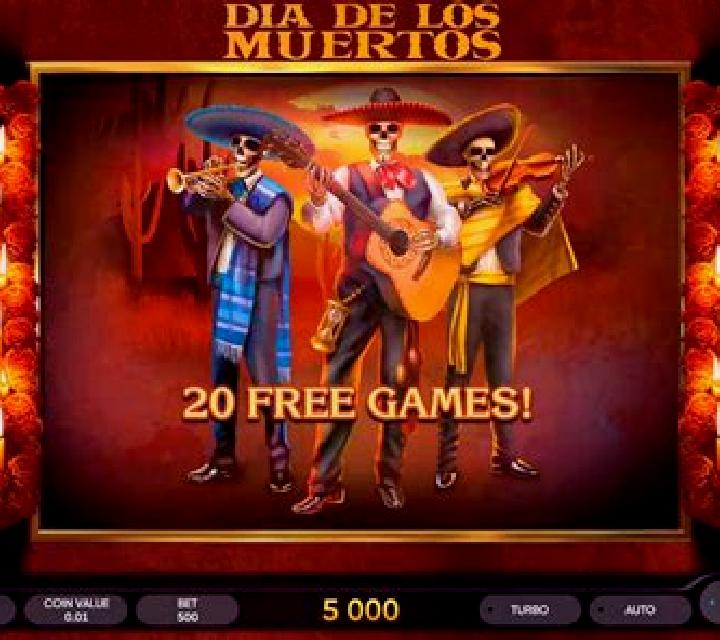 Mariachi de los Muertos slot game