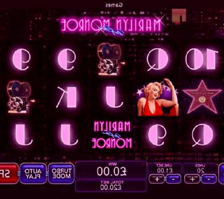Marilyn Monroe slot game