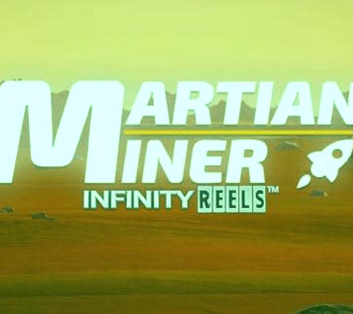 Martian Miner Infinity Reels slot machine