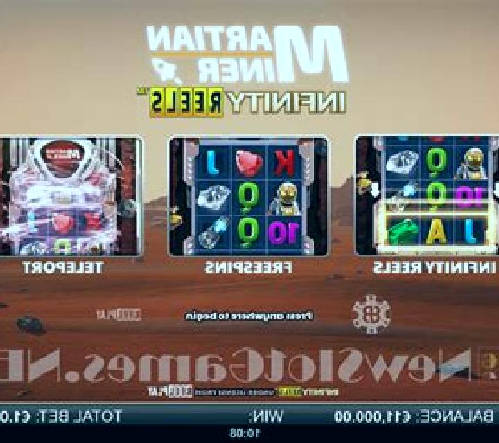 Martian Miner Infinity Reels slot