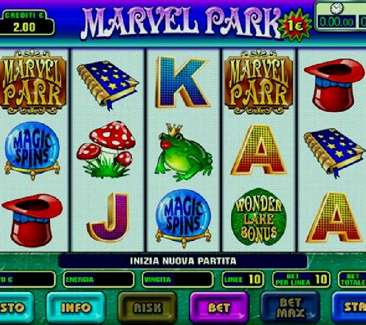 Marvel Park slot machine