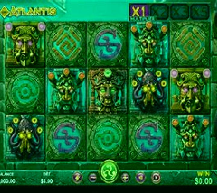 Masks of Atlantis slot machine