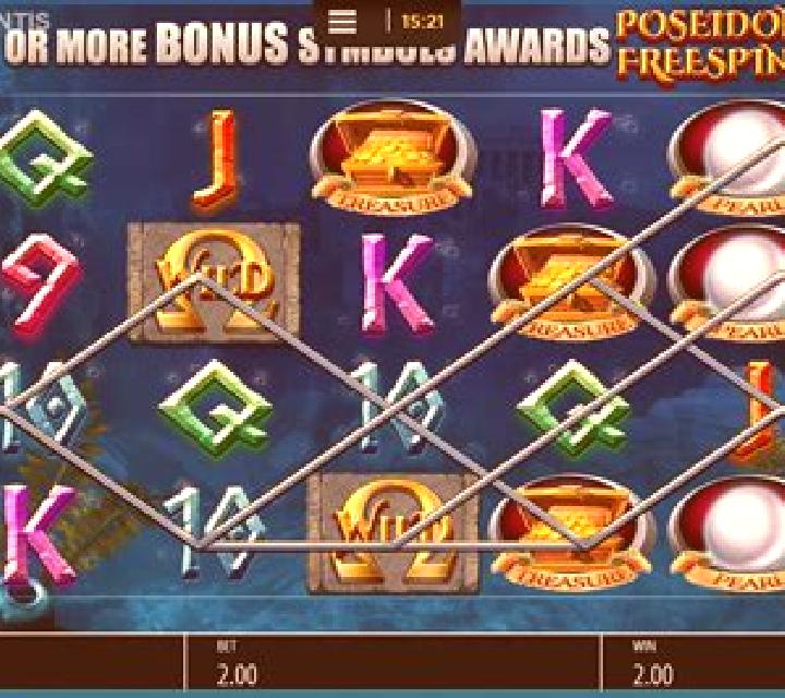 Master of Atlantis slot machine