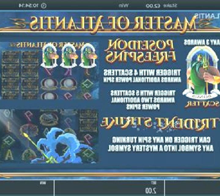 Master of Atlantis slot