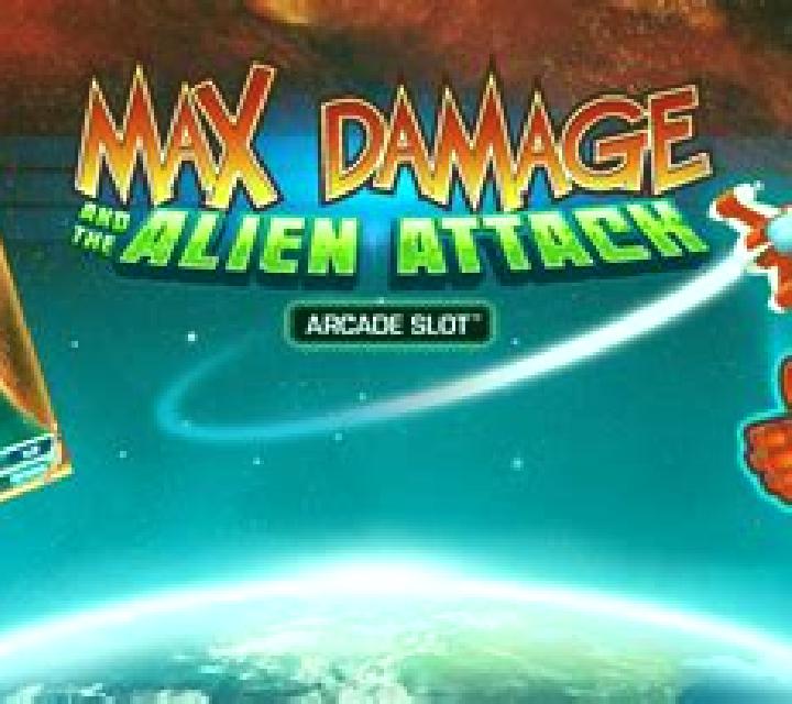 Max Damage and the Alien Attack online slot