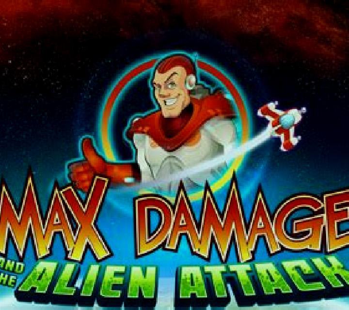 Max Damage and the Alien Attack slot machine