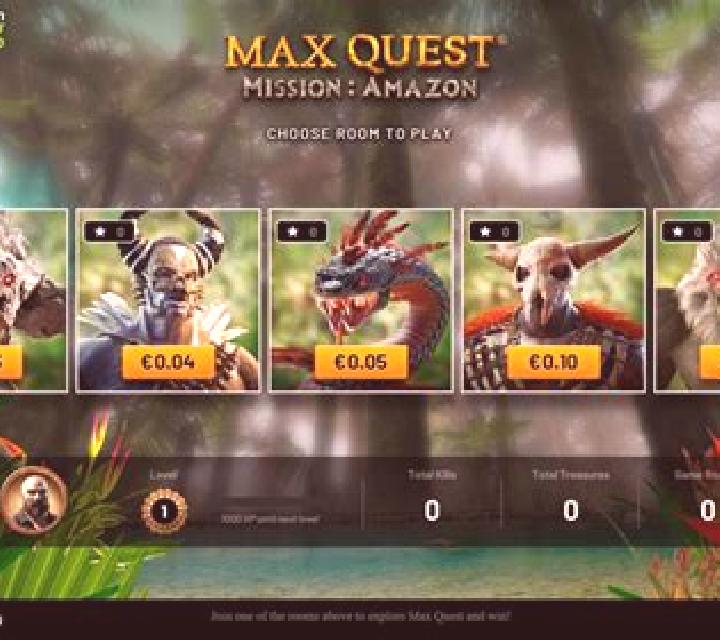 Max Quest - Mission: Amazon slot game