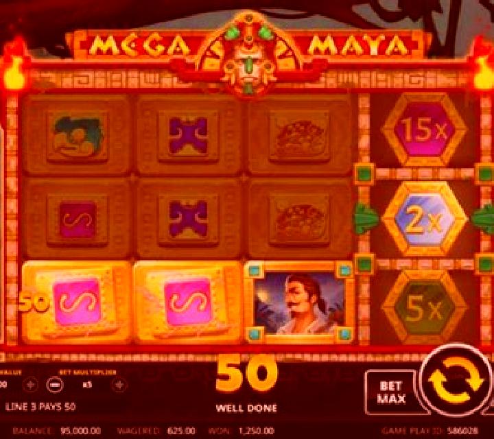 Maya U Max slot machine