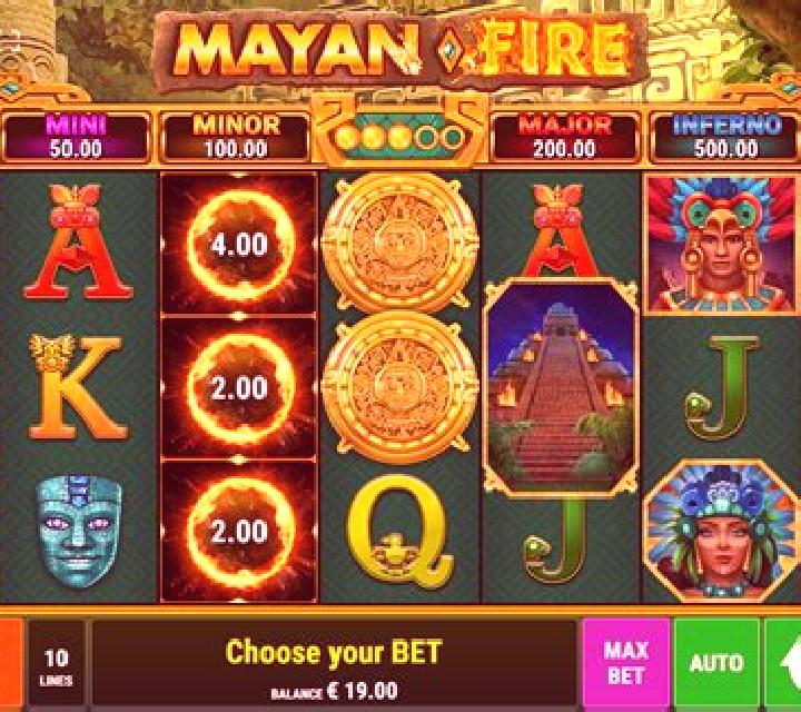 Mayan Bonus slot game