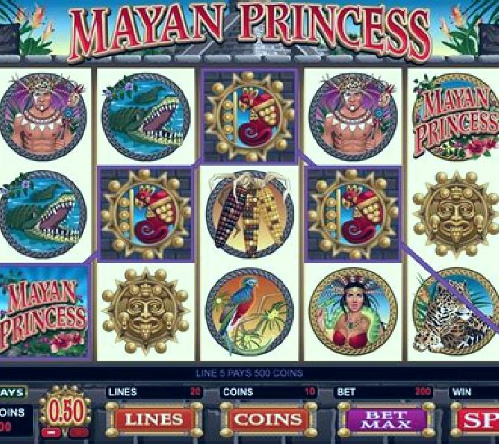 Mayan Princess slot game