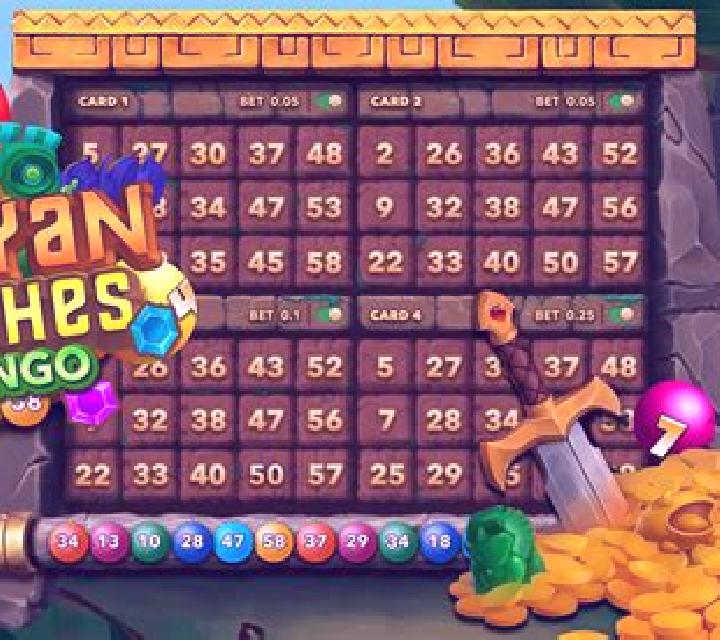 Mayan Riches Bingo slot game