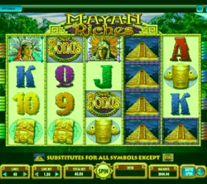 Mayan Riches slot machine