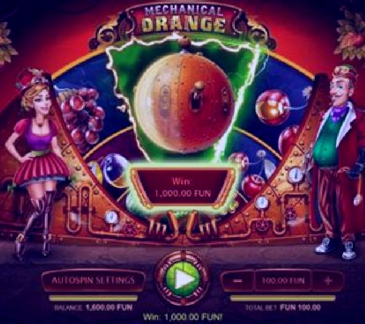 Mechanical Orange slot machine
