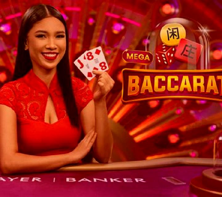 Mega Baccarat slot game