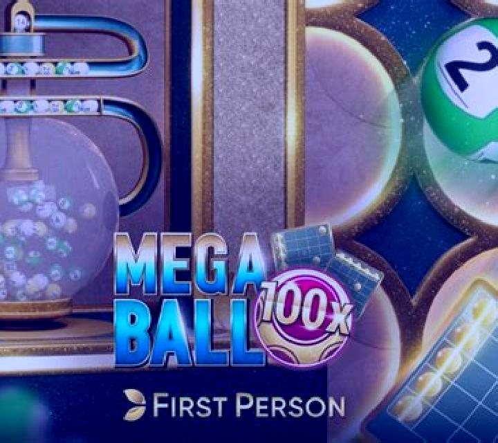 Mega Ball First Person slot machine
