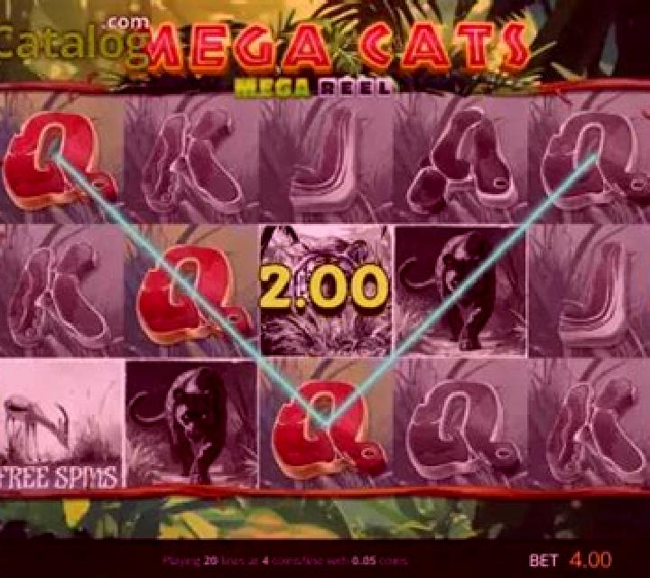 Mega Cats Mega Reel slot