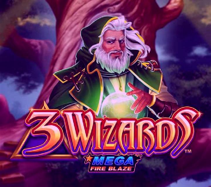 Mega Fire Blaze: 3 Wizards online slot