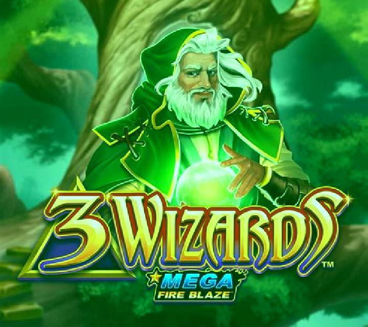 Mega Fire Blaze: 3 Wizards slot game