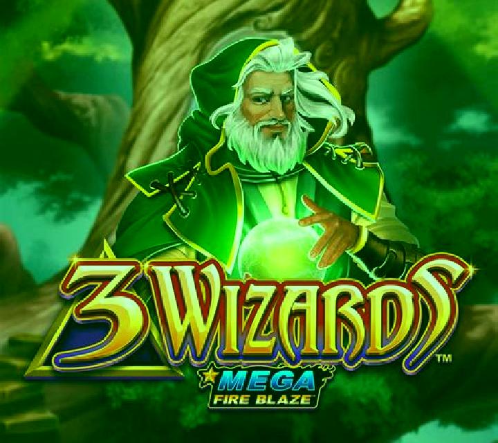 Mega Fire Blaze: 3 Wizards slot