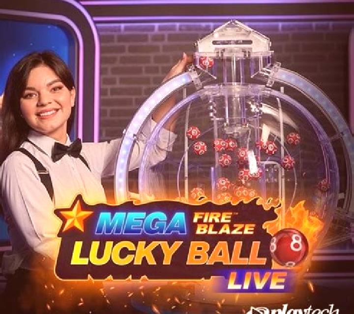 Mega Fire Blaze Lucky Ball Live slot machine
