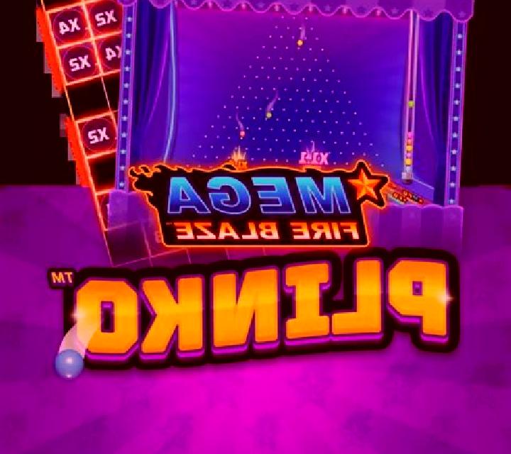 Mega Fire Blaze Plinko slot game