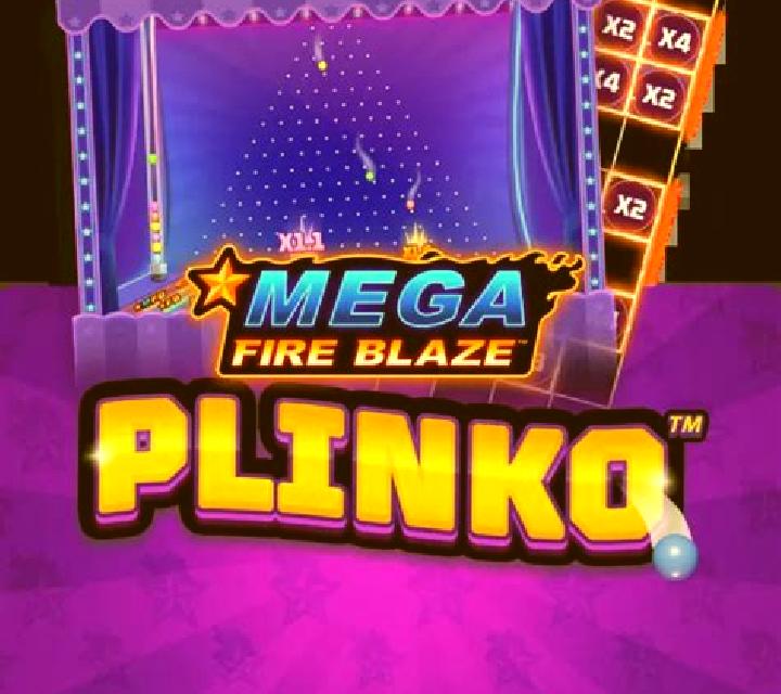 Mega Fire Blaze Plinko slot machine