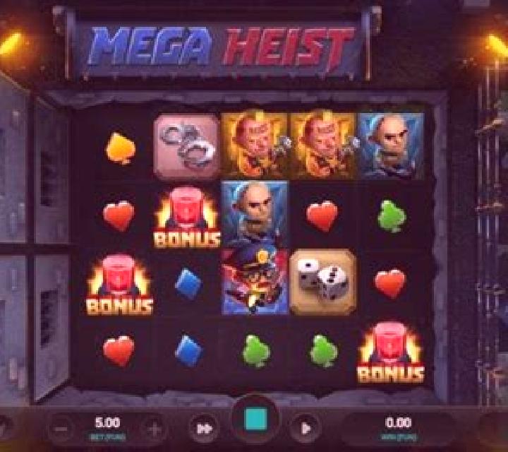 Mega Heist slot machine