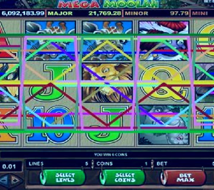 Mega Moolah Goddess slot game