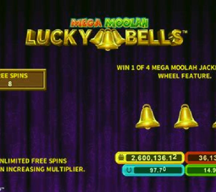Mega Moolah Lucky Bells online slot