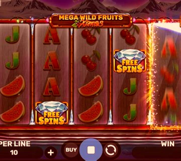 Mega Wild Fruits - Xmas slot game
