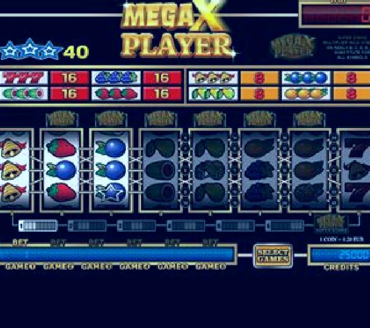 Mega X Player slot machine