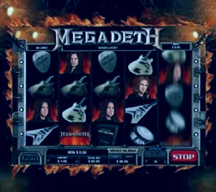 Megadeth online slot