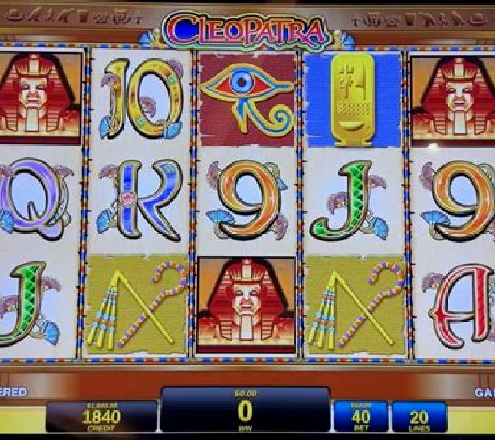 MegaJackpots Cleopatra slot machine