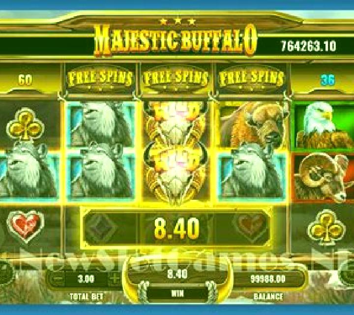 MegaJackpots Magestic Buffallo slot
