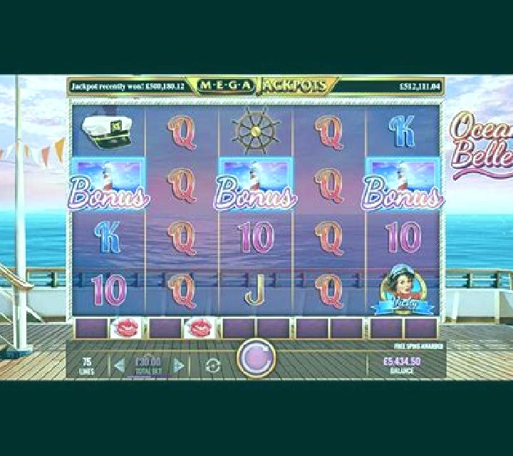 Megajackpots Ocean Belles online slot