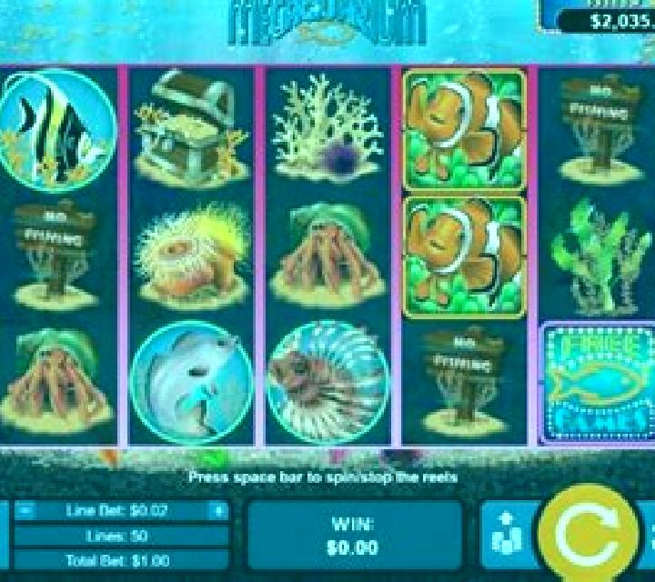 Megaquarium slot machine