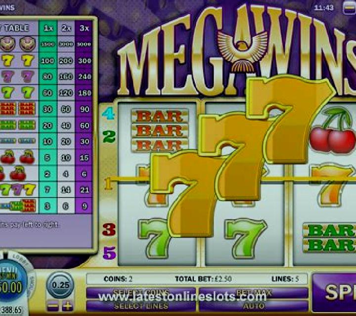 Megawins slot game