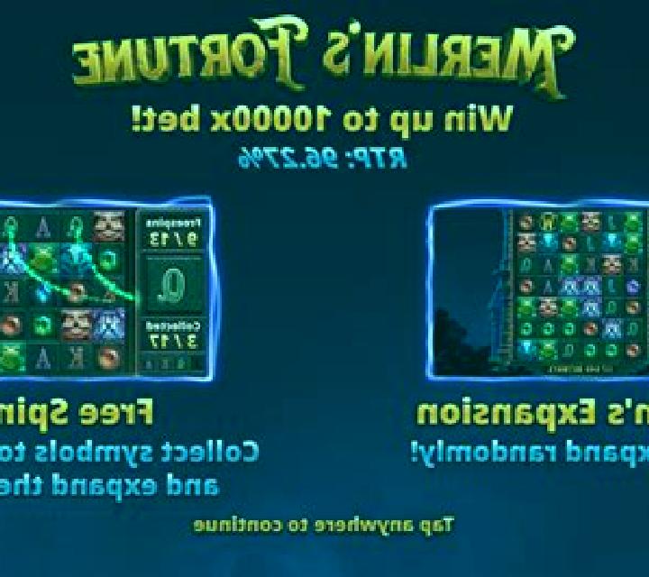 Merlins Multipliers slot game