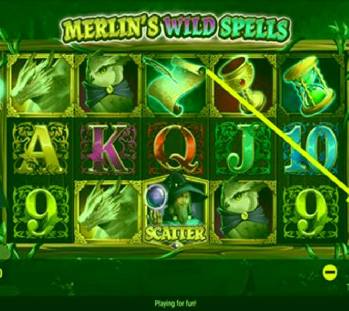 Merlin’s Wild Spells slot