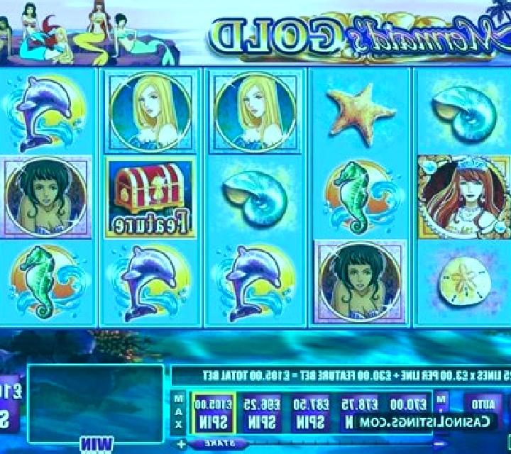 Mermaid Gold slot machine