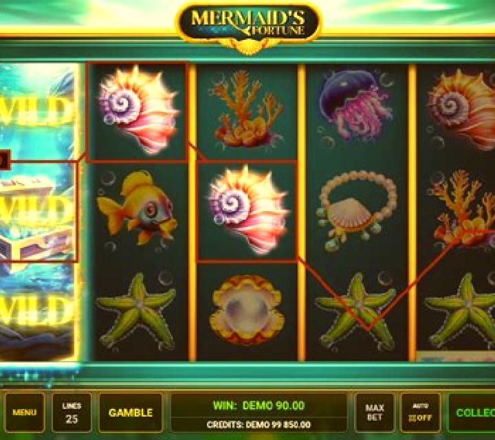 Mermaid s Fortune (Five Men Games) slot game