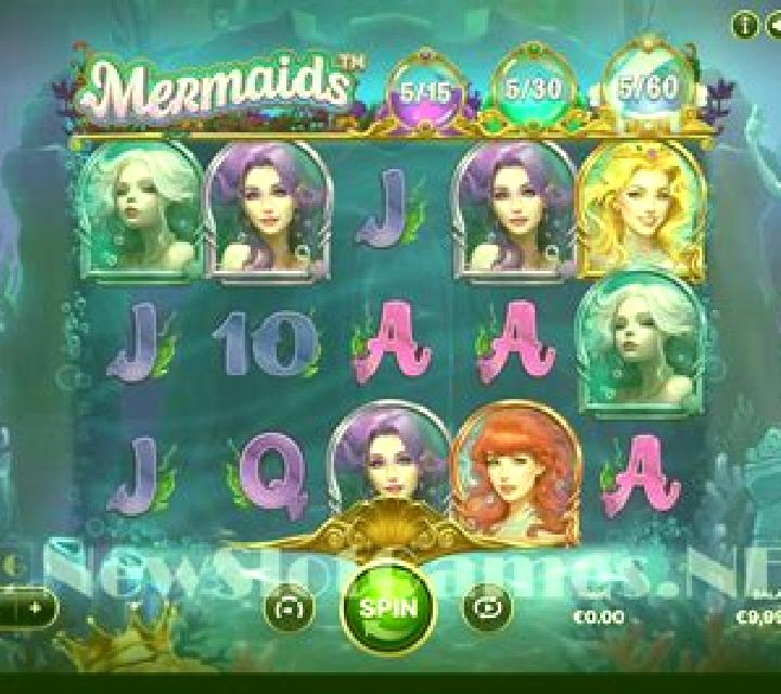 Mermaids online slot