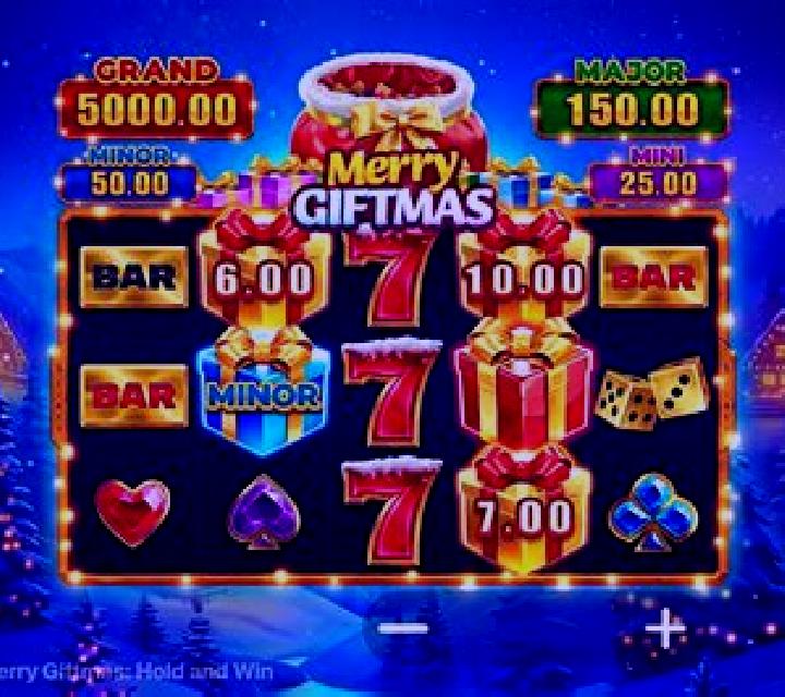 Merry Giftmas: Hold and Win slot game